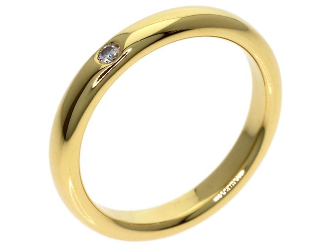 Tiffany & Co. 18K Gelbgold Diamant Ring - Ansicht 2