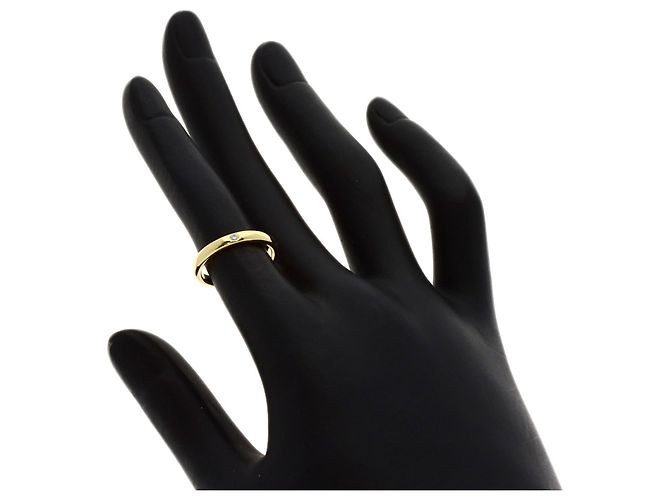 Tiffany & Co. 18K Gelbgold Diamant Ring - Ansicht 5