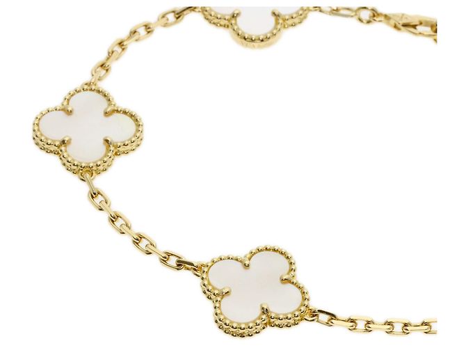 Bracciale Vintage Alhambra in madreperla Van Cleef & Arpels - vista 2