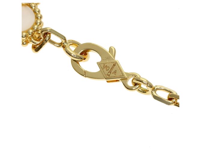 Bracciale Vintage Alhambra in madreperla Van Cleef & Arpels - vista 4