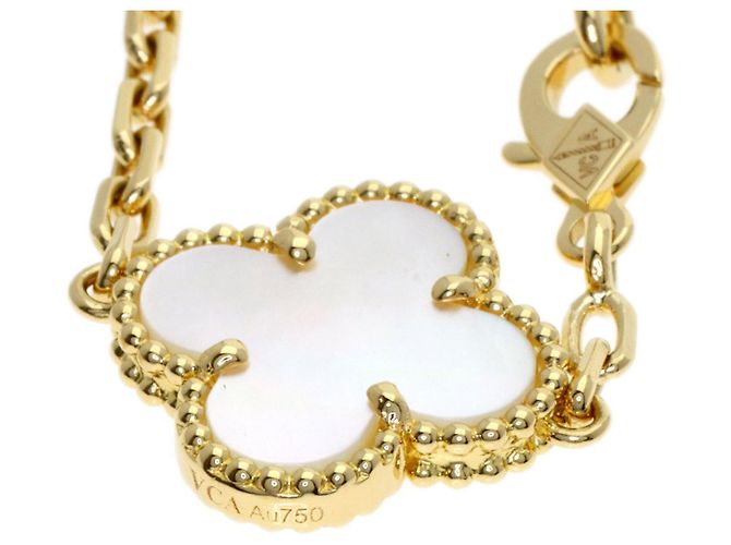 Bracciale Vintage Alhambra in madreperla Van Cleef & Arpels - vista 5