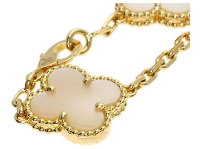 Bracciale Vintage Alhambra in madreperla Van Cleef & Arpels - vista 6