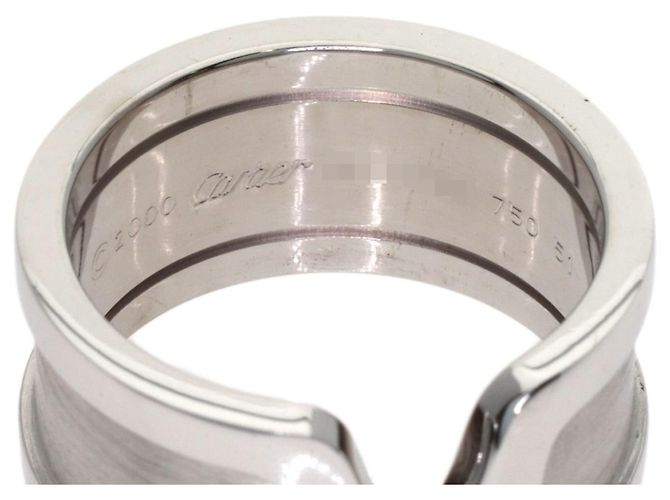 Cartier C2 Band Ring aus 18K Weißgold - Ansicht 5