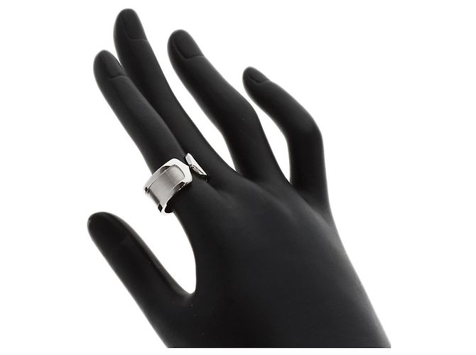 Cartier C2 Band Ring aus 18K Weißgold - Ansicht 6