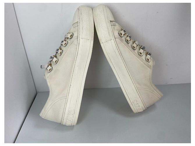 Sneakers Christian Dior Walk'N'Dior Crema - vista 6