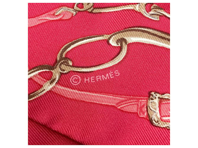 Hermès Hermes Twilly Seidentuch Pink - Ansicht 4