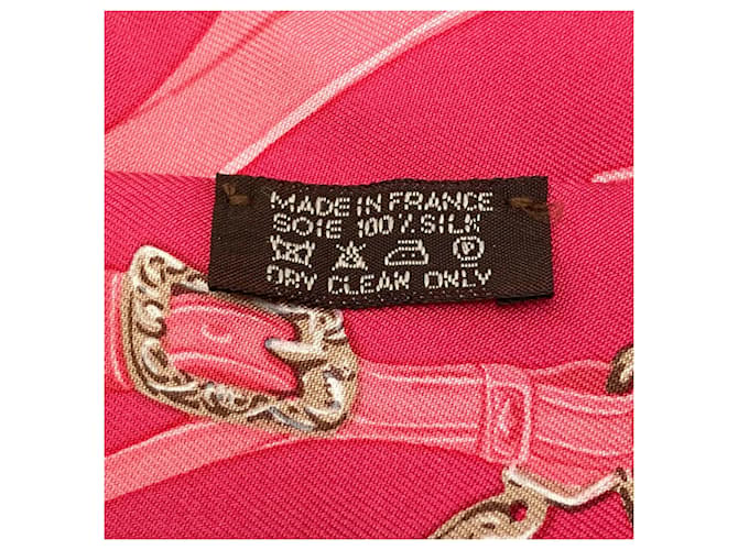 Hermès Hermes Twilly Seidentuch Pink - Ansicht 5