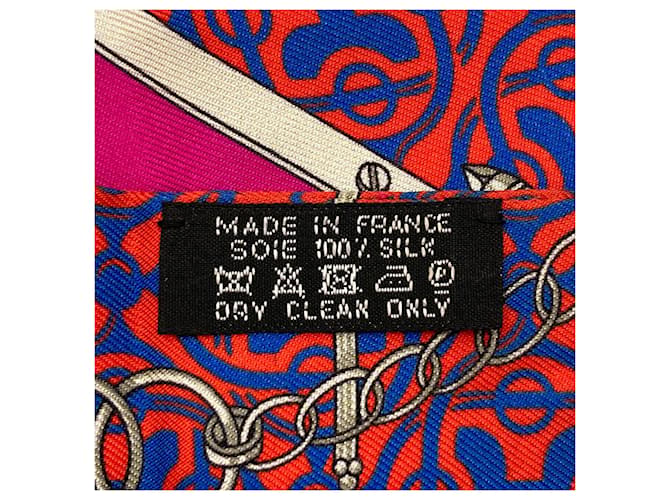 Silk In Hermès Foulard in seta Twilly Hermes Rosa - vista 5