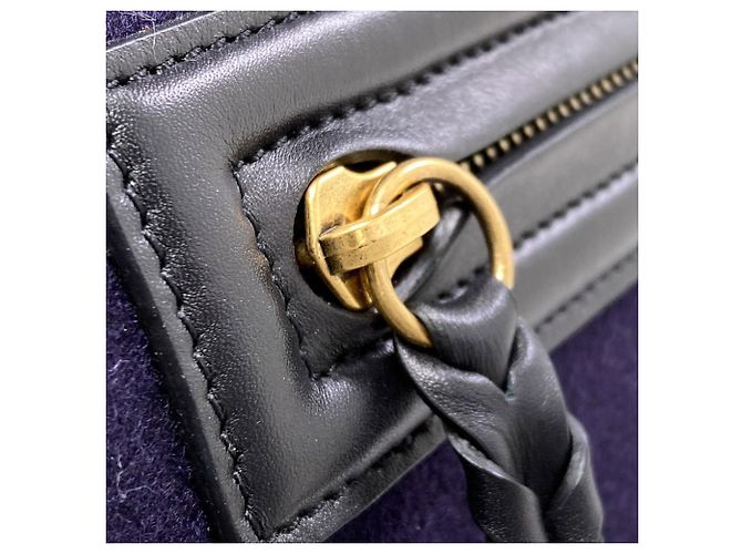 Céline Borsa Tote Celine Luggage Phantom Blu navy - vista 10