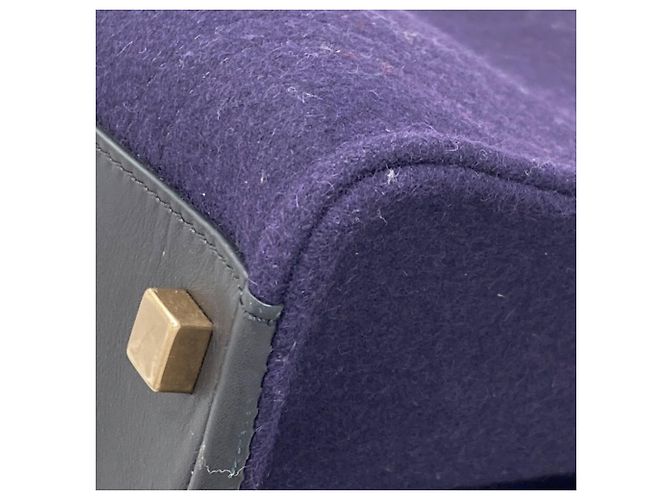 Céline Borsa Tote Celine Luggage Phantom Blu navy - vista 16