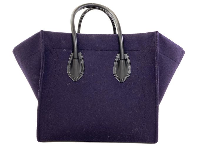 Céline Borsa Tote Celine Luggage Phantom Blu navy - vista 2