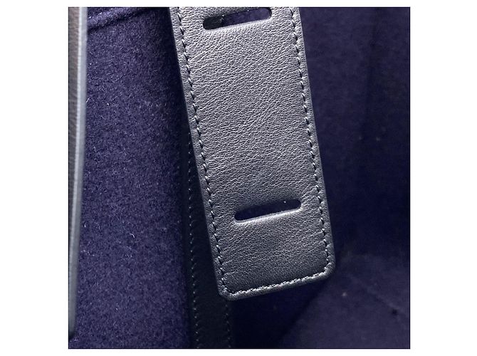 Céline Borsa Tote Celine Luggage Phantom Blu navy - vista 8
