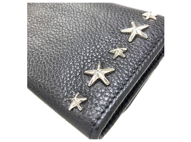 Cartera larga de piel con motivo de estrellas Jimmy Choo - vista 11