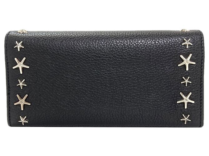 Cartera larga de piel con motivo de estrellas Jimmy Choo - vista 2