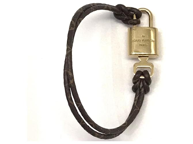 Bracciale charm Lockit Louis Vuitton Marrone D'oro - vista 2