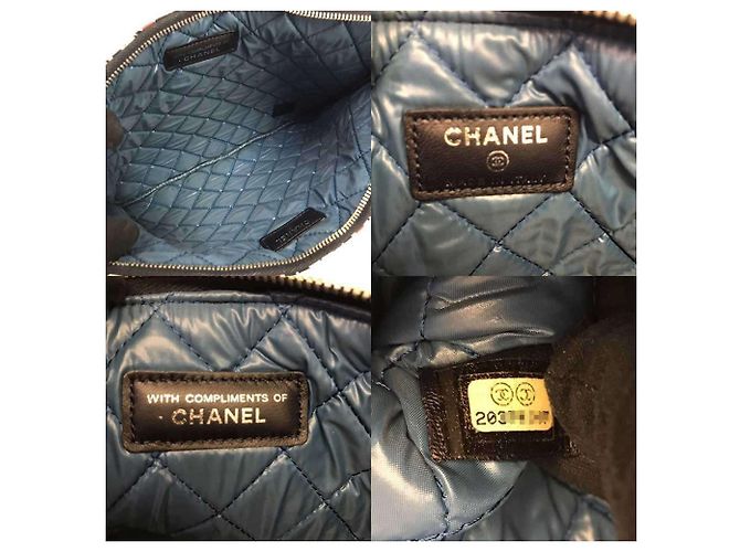 Clutch Chanel trapuntata Edizione Limitata 2014 Multicolore - vista 5