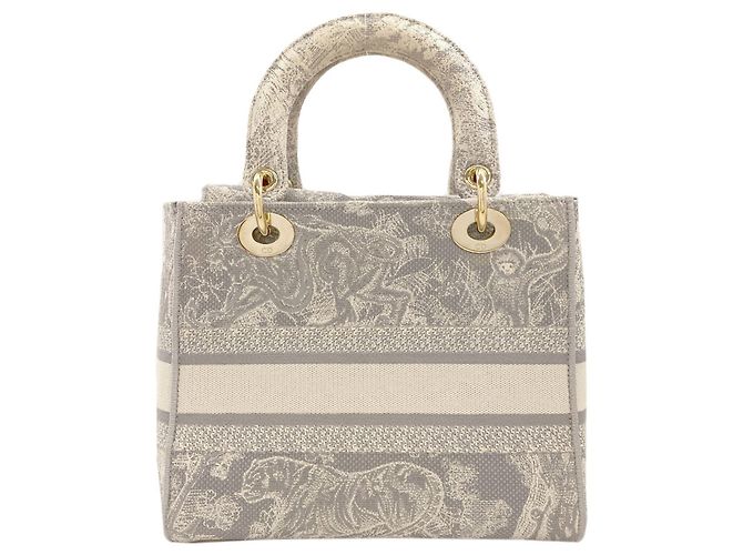 Borsa 2-Way Christian Dior Lady D-Lite Marrone - vista 2