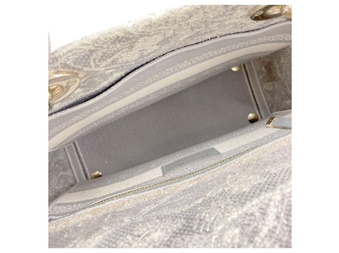 Borsa 2-Way Christian Dior Lady D-Lite Marrone - vista 5