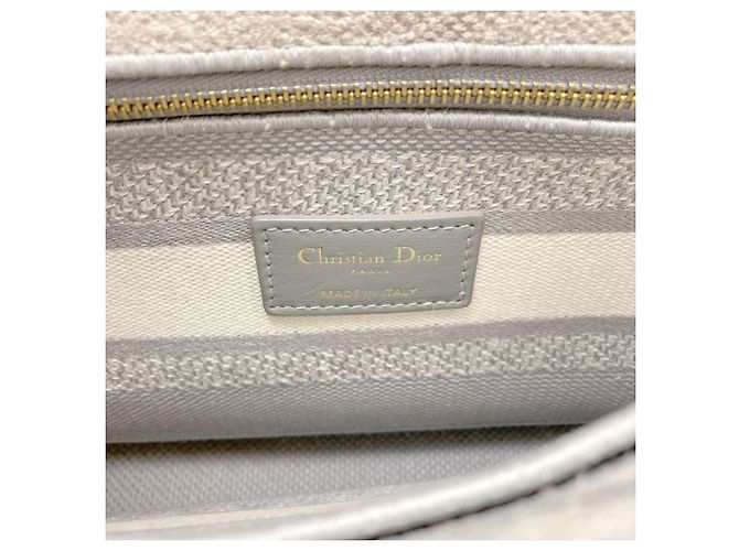 Borsa 2-Way Christian Dior Lady D-Lite Marrone - vista 6