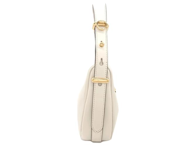 Borsa a 2 vie Arche Small Logo Hardware Prada Bianco - vista 3