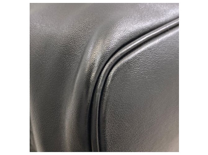 Borsa tote Prada Logo in pelle nera Nero - vista 12