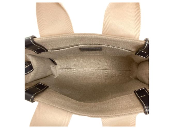 Borsa 2-Way Chloé Woody Small Marrone Nero - vista 5