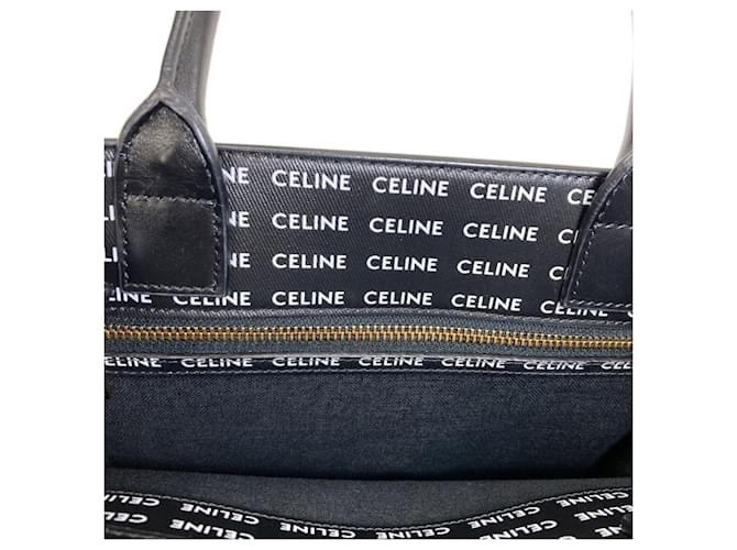 Cabas Céline Borsa Tote Verticale 2-Way Celine Nero - vista 6