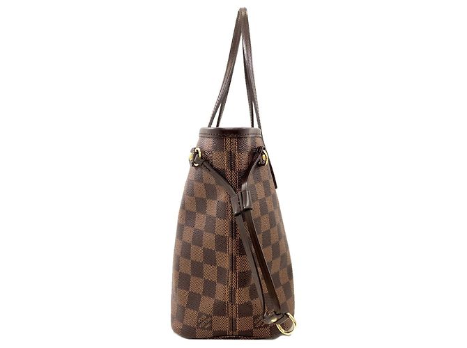 Bolso Tote Louis Vuitton Neverfull PM Damier ebene - vista 3