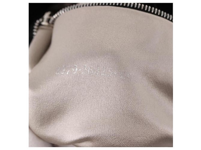 Borsa a Spalla FENDI Mamma Baguette Velluto Nero Argento Auth yk20633SAM - vista 11