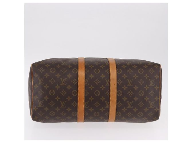 LOUIS VUITTON Borsa Boston Monogram Keepall 45 M41428 LV Auth 190775 Monogramma - vista 5