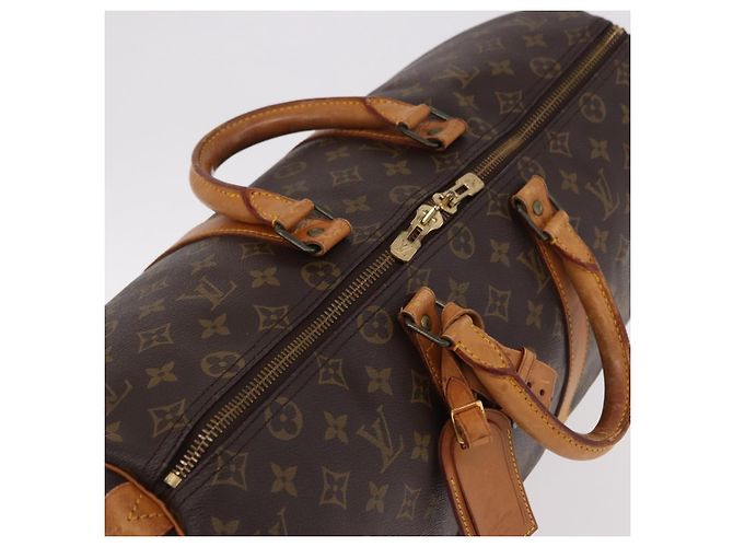 LOUIS VUITTON Borsa Boston Monogram Keepall 45 M41428 LV Auth 190775 Monogramma - vista 6