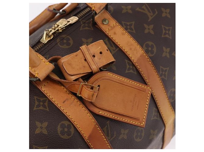 LOUIS VUITTON Borsa Boston Monogram Keepall 45 M41428 LV Auth 190775 Monogramma - vista 9