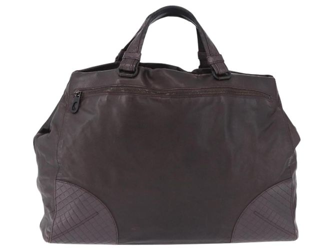 Borsa BOTTEGA VENETA in pelle marrone Auth 192299 - vista 13