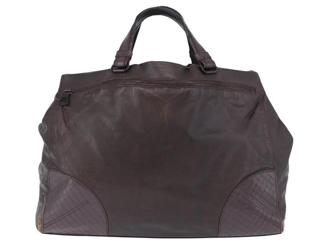 Borsa BOTTEGA VENETA in pelle marrone Auth 192299 - vista 2
