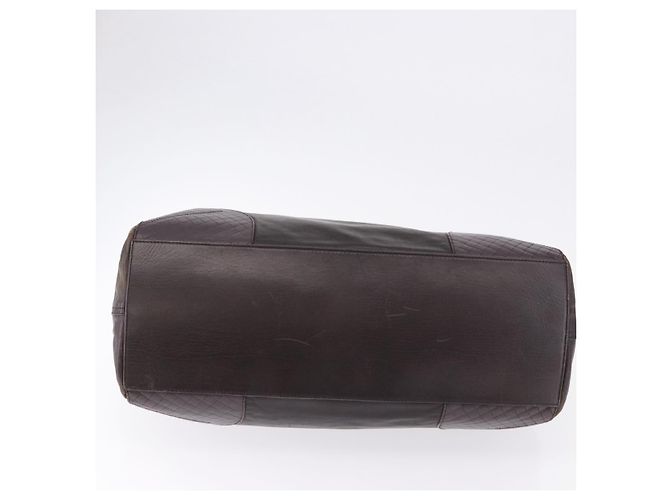Borsa BOTTEGA VENETA in pelle marrone Auth 192299 - vista 5