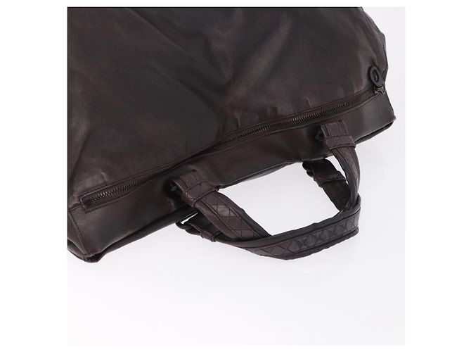 Borsa BOTTEGA VENETA in pelle marrone Auth 192299 - vista 6