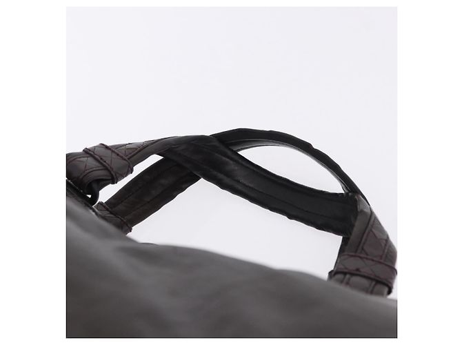 Borsa BOTTEGA VENETA in pelle marrone Auth 192299 - vista 8