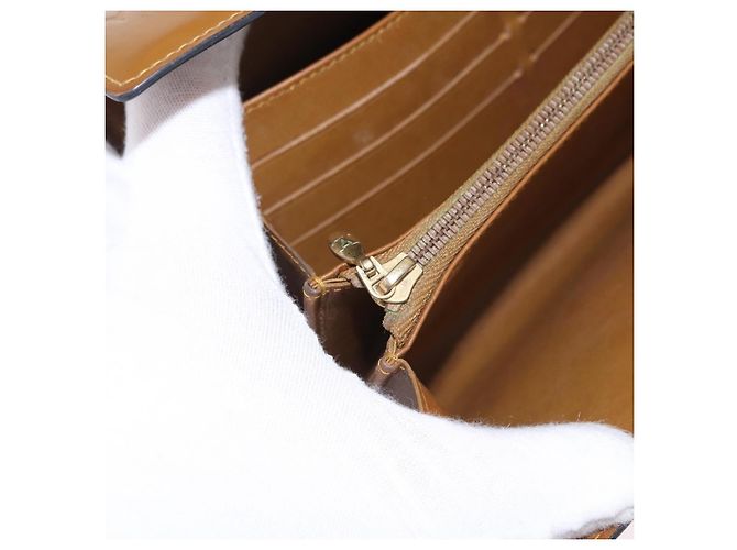 LOUIS VUITTON Vernis Portefeiulle Sarah Long Wallet Moldore M90290 Auth BA14416 - vista 10