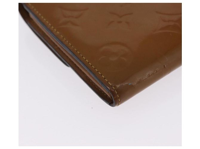 LOUIS VUITTON Vernis Portefeiulle Sarah Long Wallet Moldore M90290 Auth BA14416 - vista 15