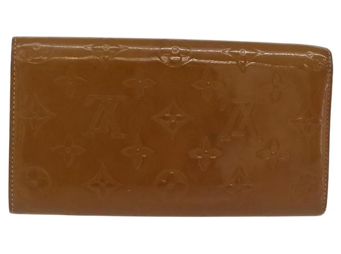 LOUIS VUITTON Vernis Portefeiulle Sarah Long Wallet Moldore M90290 Auth BA14416 - vista 2