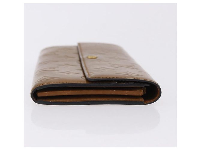 LOUIS VUITTON Vernis Portefeiulle Sarah Long Wallet Moldore M90290 Auth BA14416 - vista 3