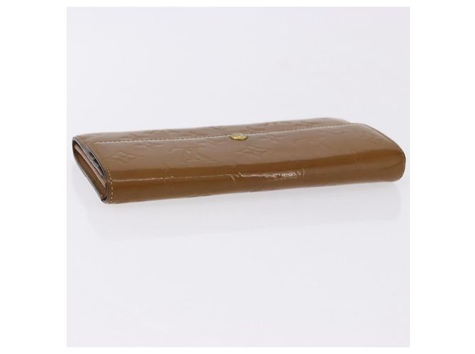LOUIS VUITTON Vernis Portefeiulle Sarah Long Wallet Moldore M90290 Auth BA14416 - vista 5