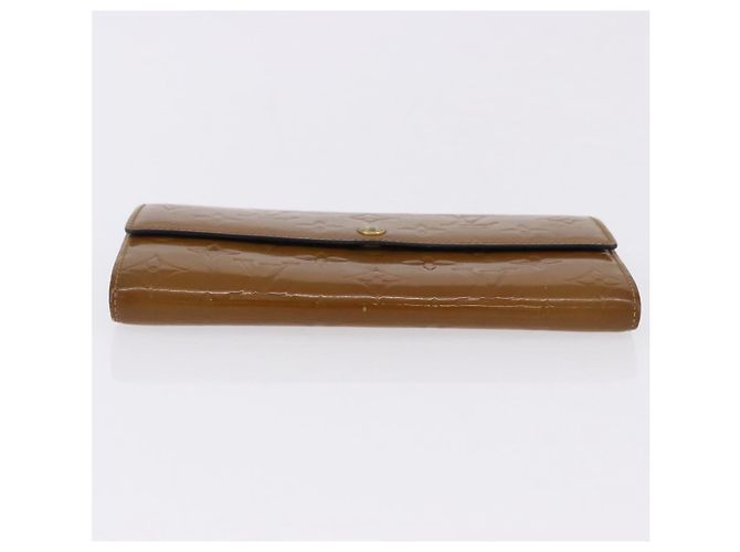 LOUIS VUITTON Vernis Portefeiulle Sarah Long Wallet Moldore M90290 Auth BA14416 - vista 6