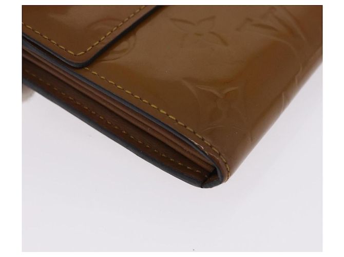 LOUIS VUITTON Vernis Portefeiulle Sarah Long Wallet Moldore M90290 Auth BA14416 - vista 7