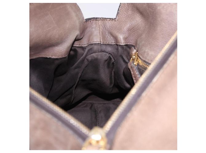 Borsa Miu Miu in pelle 2way Beige Oro Auth 192198V D'oro - vista 22