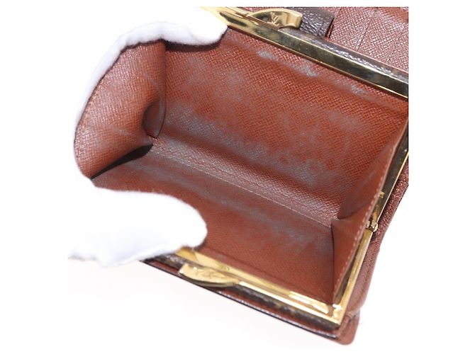 LOUIS VUITTON Monogram Porte Monnaie Billets Viennois Wallet M61663 Auth bs36108 Monogramma - vista 11