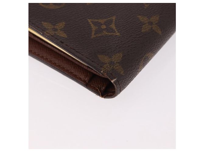 LOUIS VUITTON Monogram Porte Monnaie Billets Viennois Wallet M61663 Auth bs36108 Monogramma - vista 15