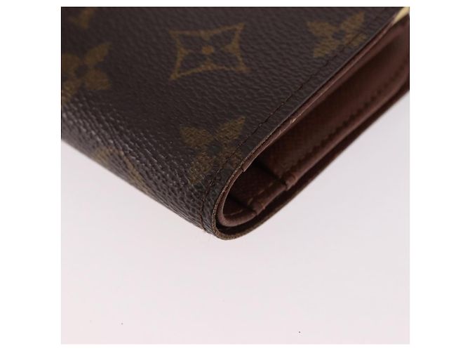 LOUIS VUITTON Monogram Porte Monnaie Billets Viennois Wallet M61663 Auth bs36108 Monogramma - vista 16