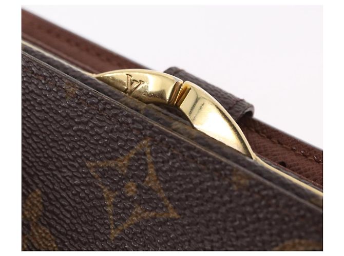 LOUIS VUITTON Monogram Porte Monnaie Billets Viennois Wallet M61663 Auth bs36108 Monogramma - vista 17