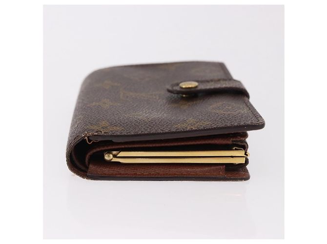 LOUIS VUITTON Monogram Porte Monnaie Billets Viennois Wallet M61663 Auth bs36108 Monogramma - vista 3